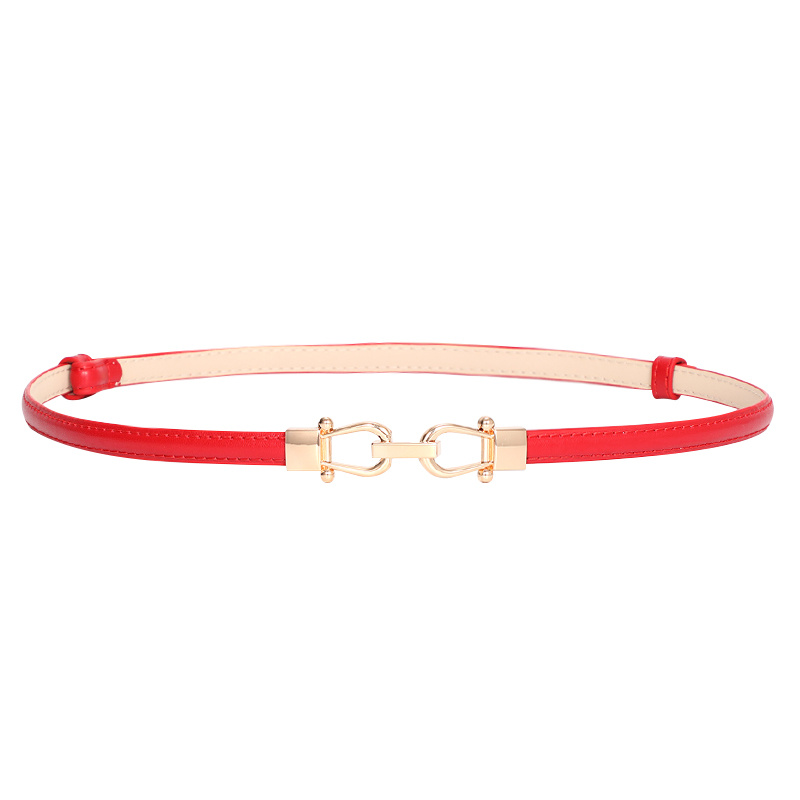 Ai Ag Women's Slim Leather Belt Retro Style for Dresses Sweaters Casual Outfits